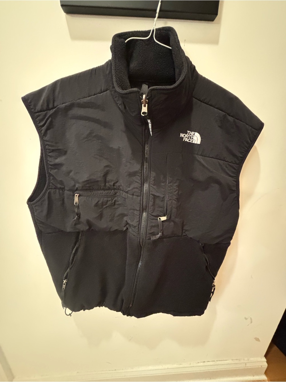 The North Face Black Insulated Fleece-Trim Vest,Polartec vintage sleeveless vest - Picture 2 of 14